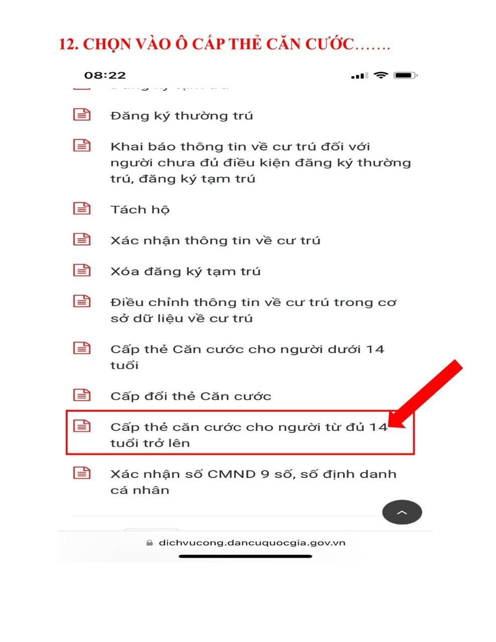 1.12. CAP CC CHO CD 14 TUỔI